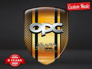 OPC Heckscheibensticker Premium Exklusiv Robust Auto